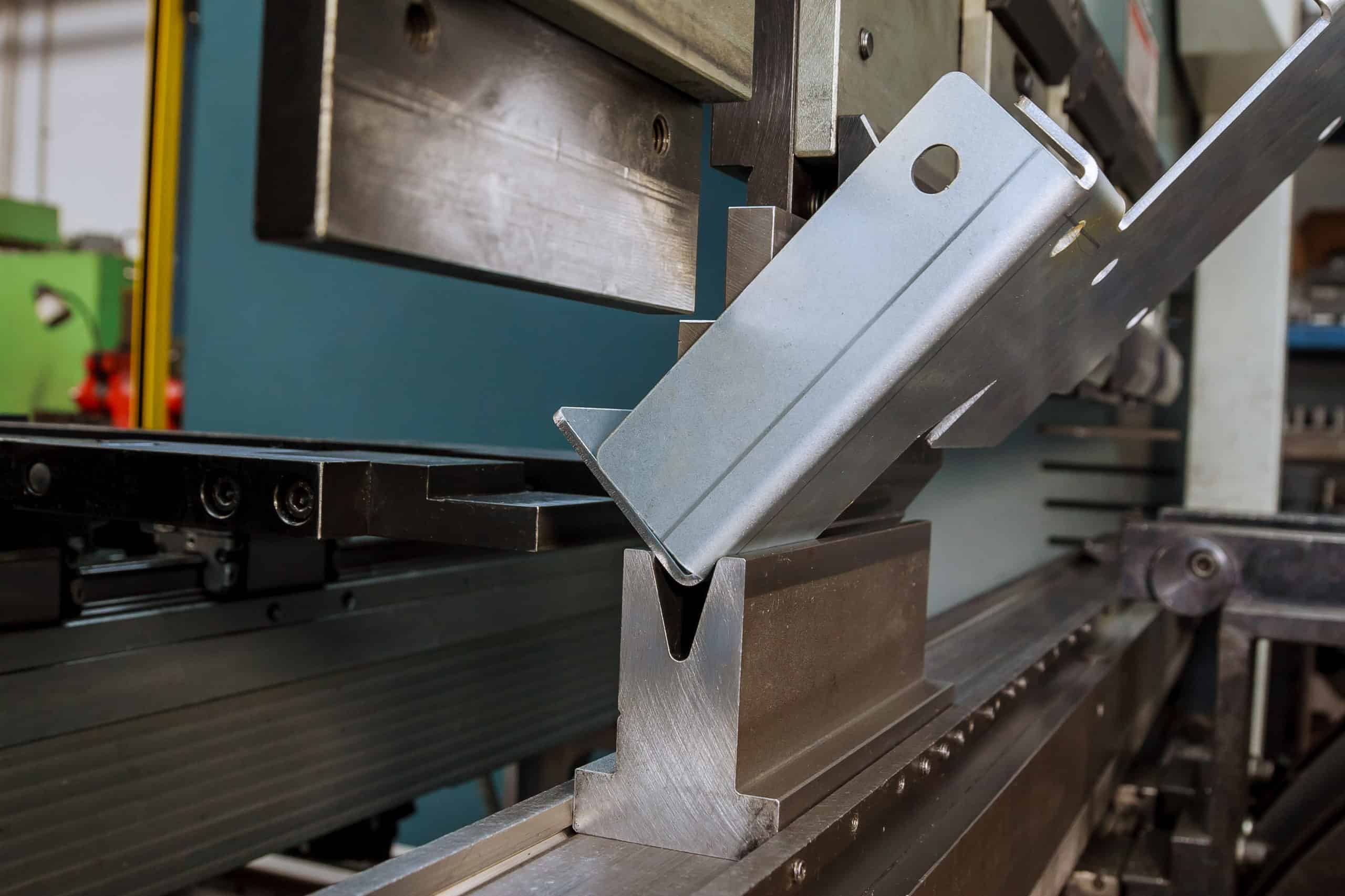 metal case punching-bended