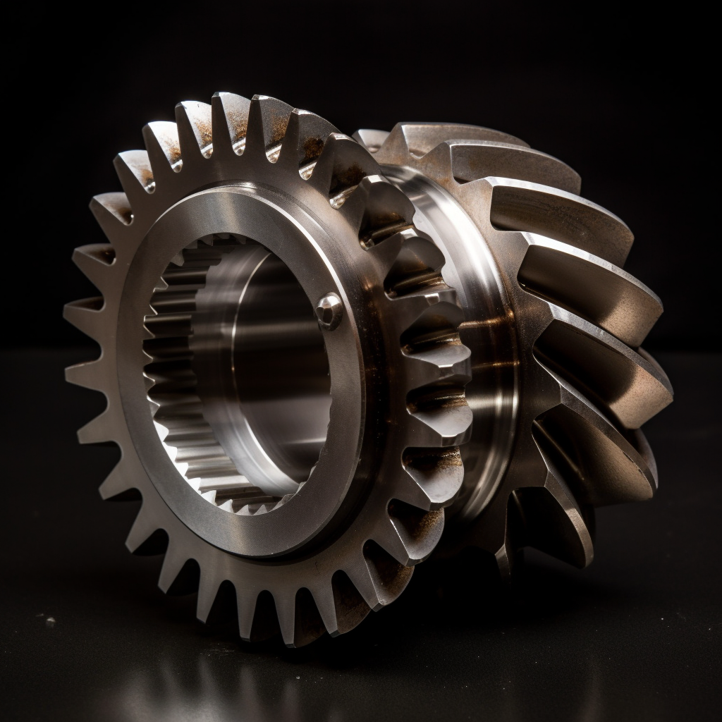 double crown gear metal