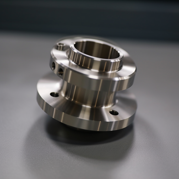 a cnc milling precise Titanium component