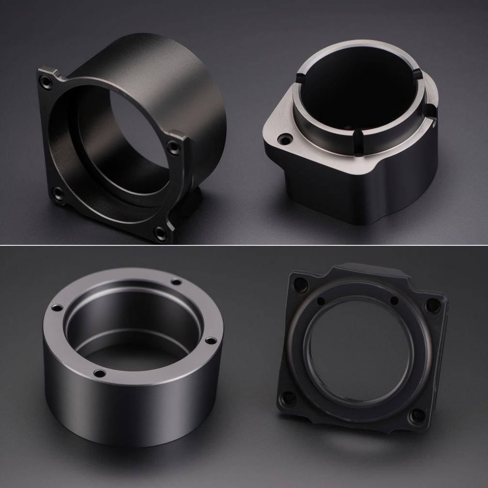 Quik-Latch Mini Quick Release Latch - 1" Black Anodized Aluminum Fastener For Hoods, Panels & More