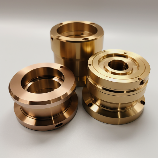 bronze, brass, copper for cnc turned components