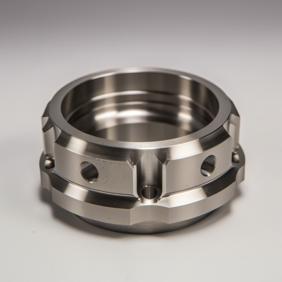 cnc milling precise Titanium part