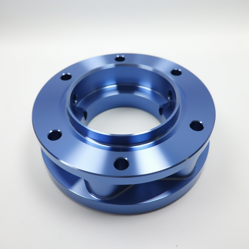 light anodizing turning component
