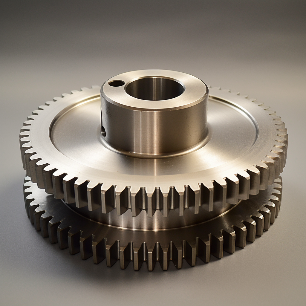 double spur gear, ss material