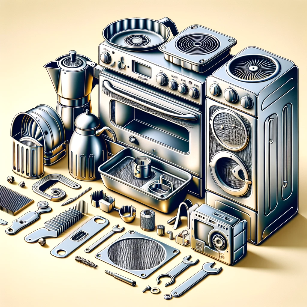 sheet metal fabrication application in Consumer Products