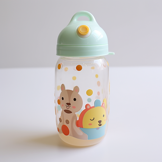 pp plastic baby bottle