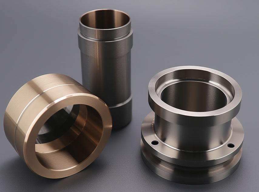 stainless steel and bronze metal parts