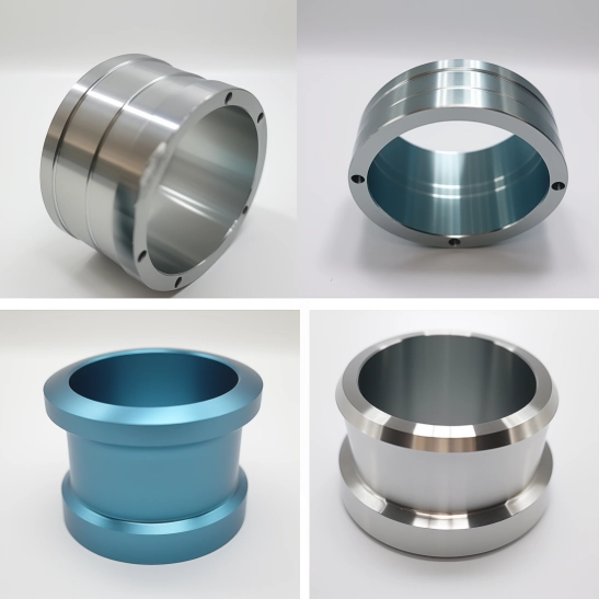 aluminum and stainless steel