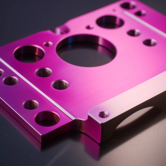 pink, anodizing titanium plate