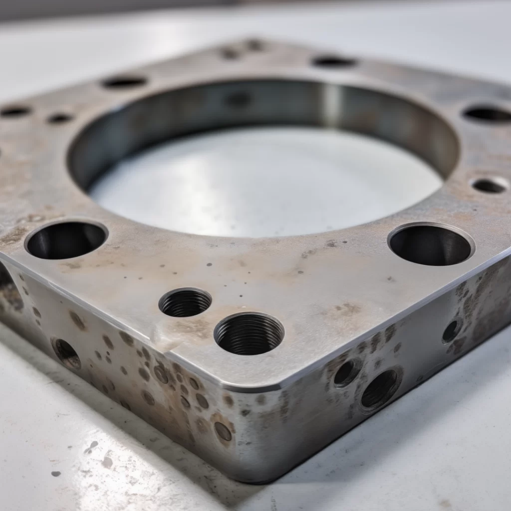 oxidation aluminum part