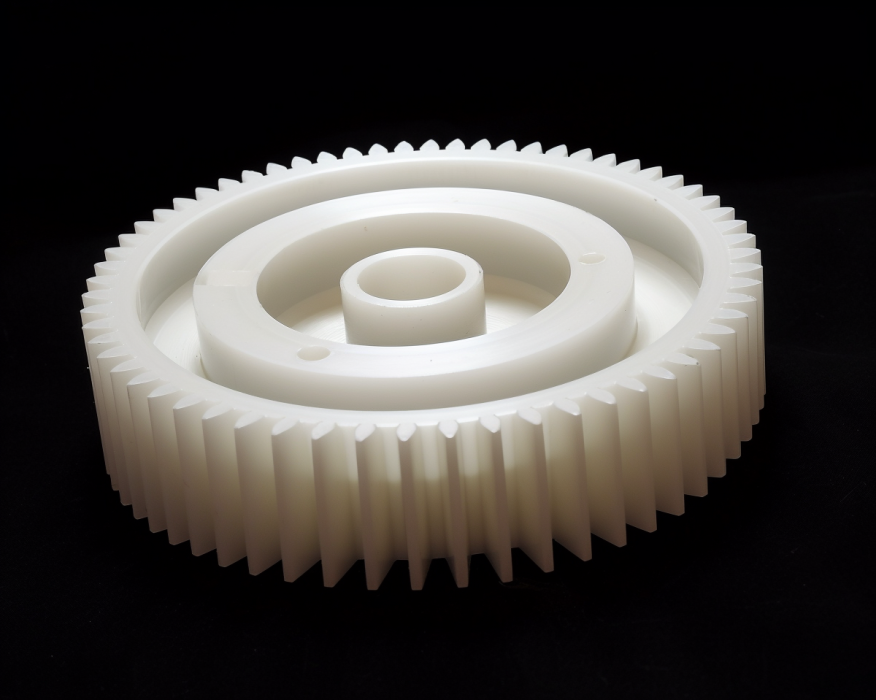 acetal gear, white, transmission