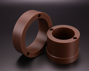 brown acetal turning part