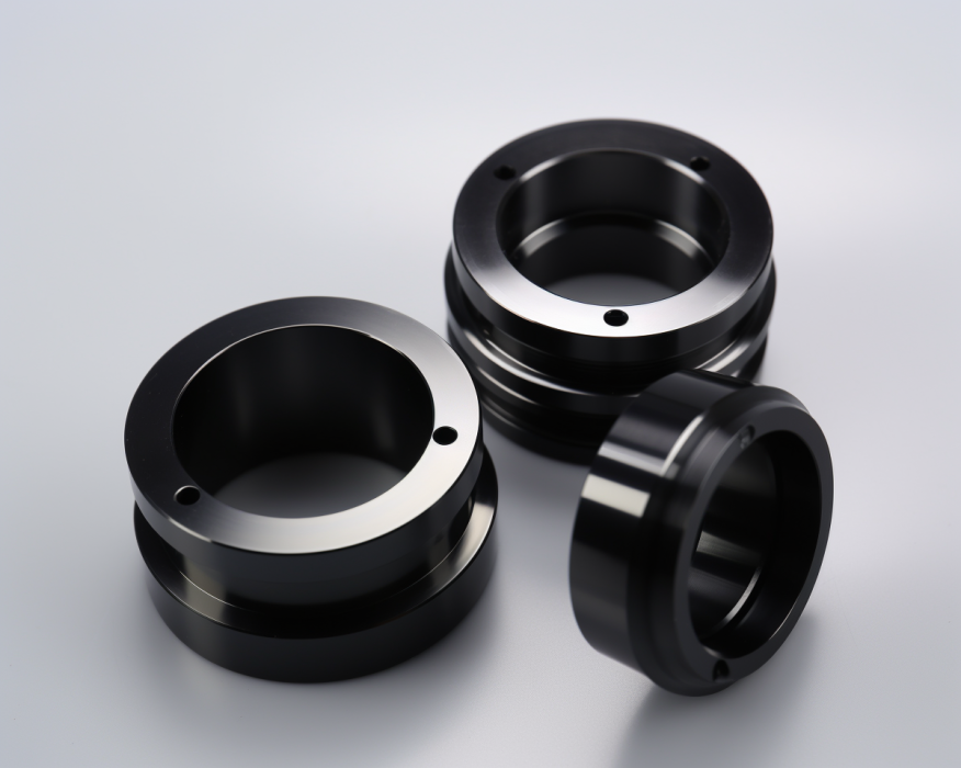 round,black anodizing,3 pieces