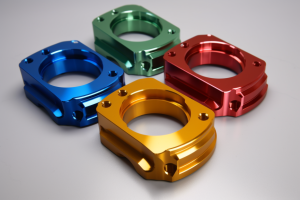 aluminum bike hooks, anodizing, cnc turning