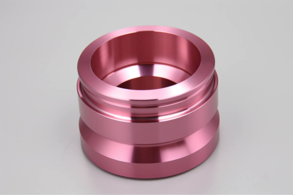 anodized aluminum end cap