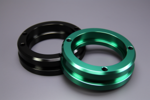 anodizing black and green, locking ring