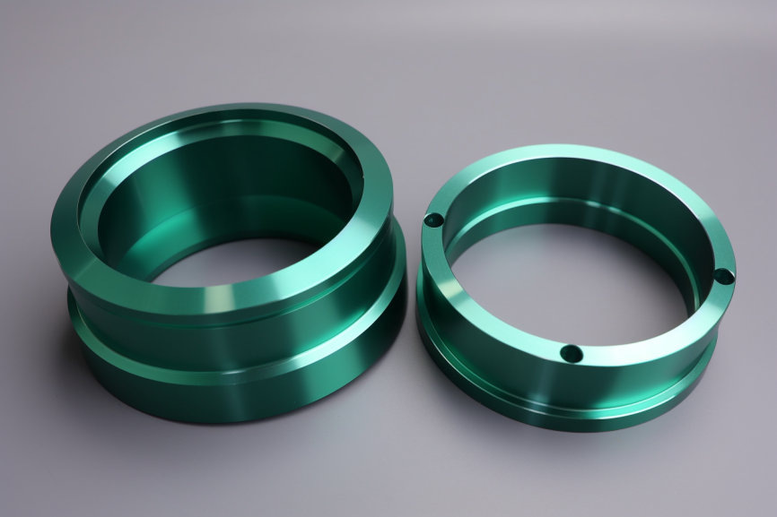 anodizing outer ring and inner plate, aluminum