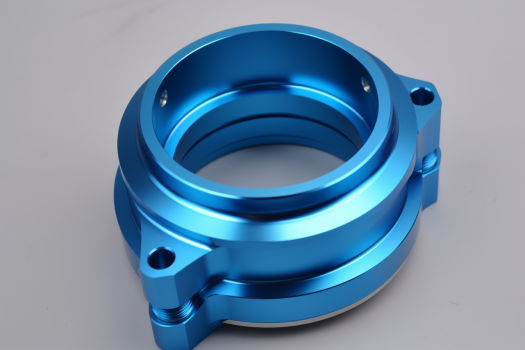 shaft holding base, blue anodizing