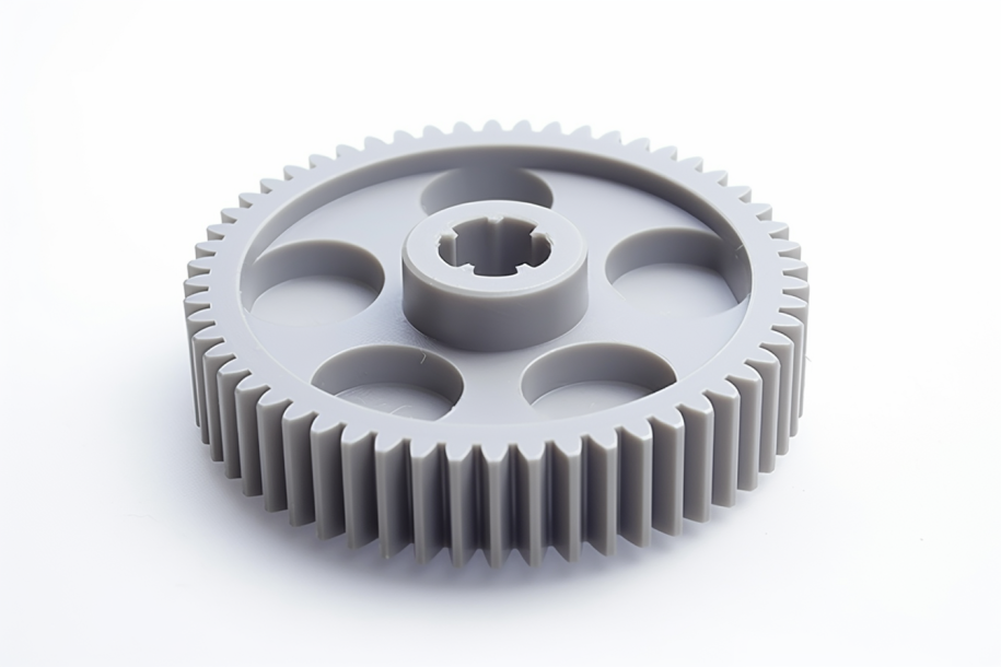 plastic pom spur gear, transmission type