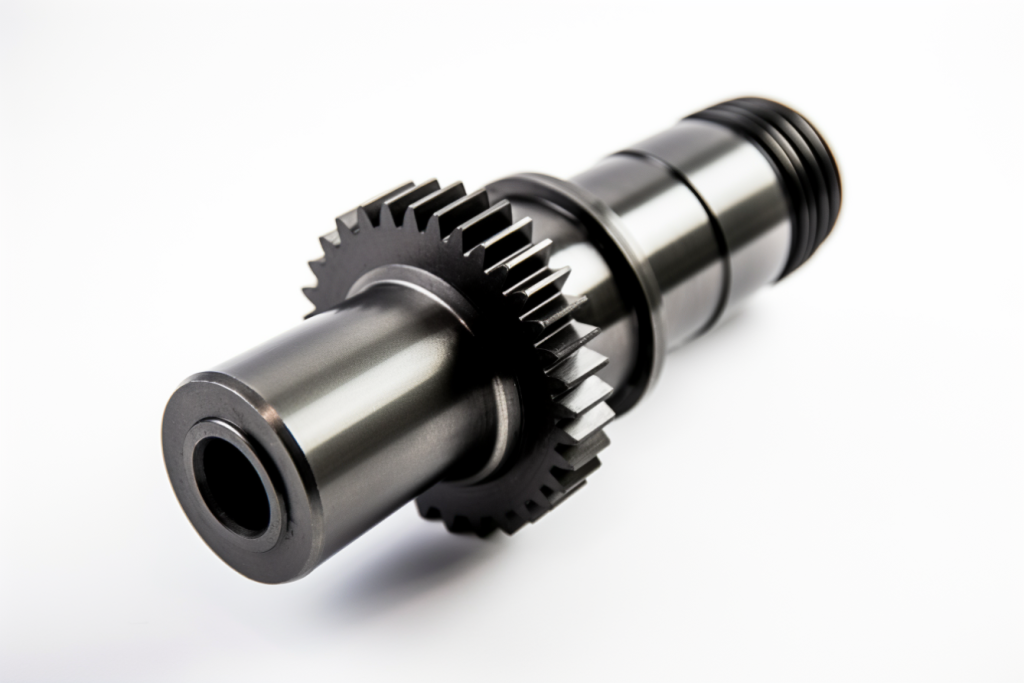 gear shaft, metal. spur type