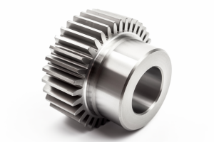 spur gear with hub, transmission part