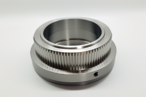 pulley base. cnc turning. ss 304