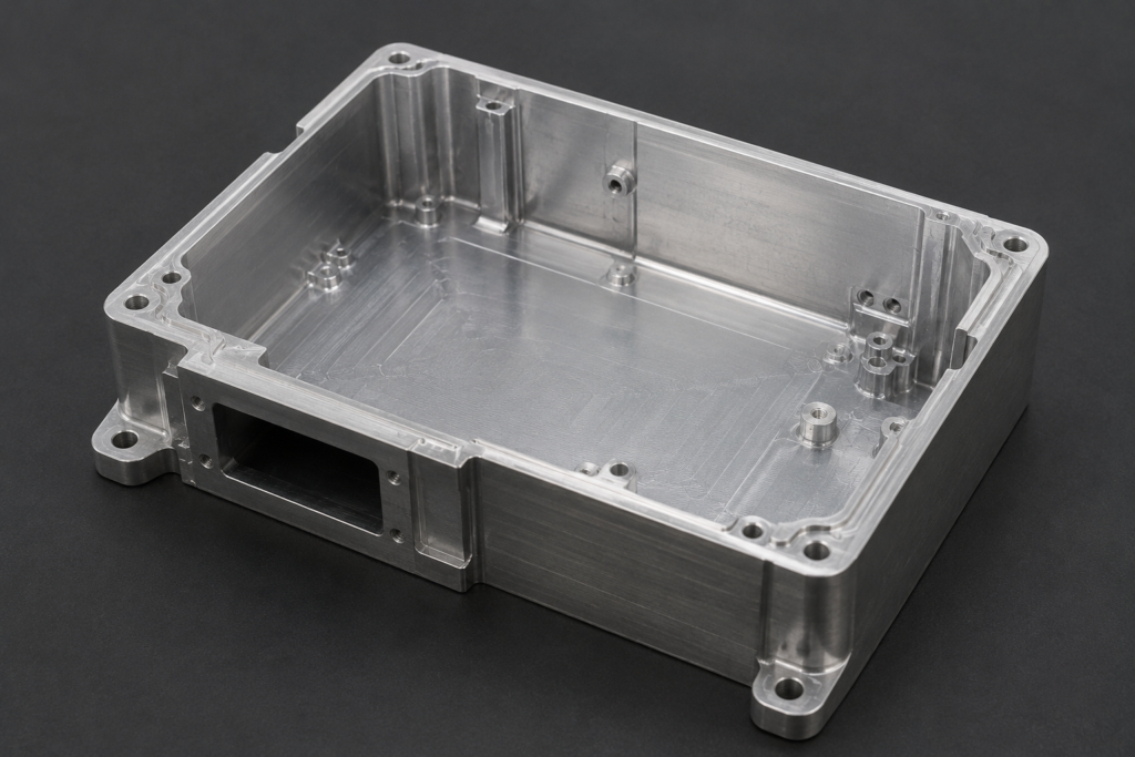 Multiple ECU enclosures with one unit manually adjusted during production