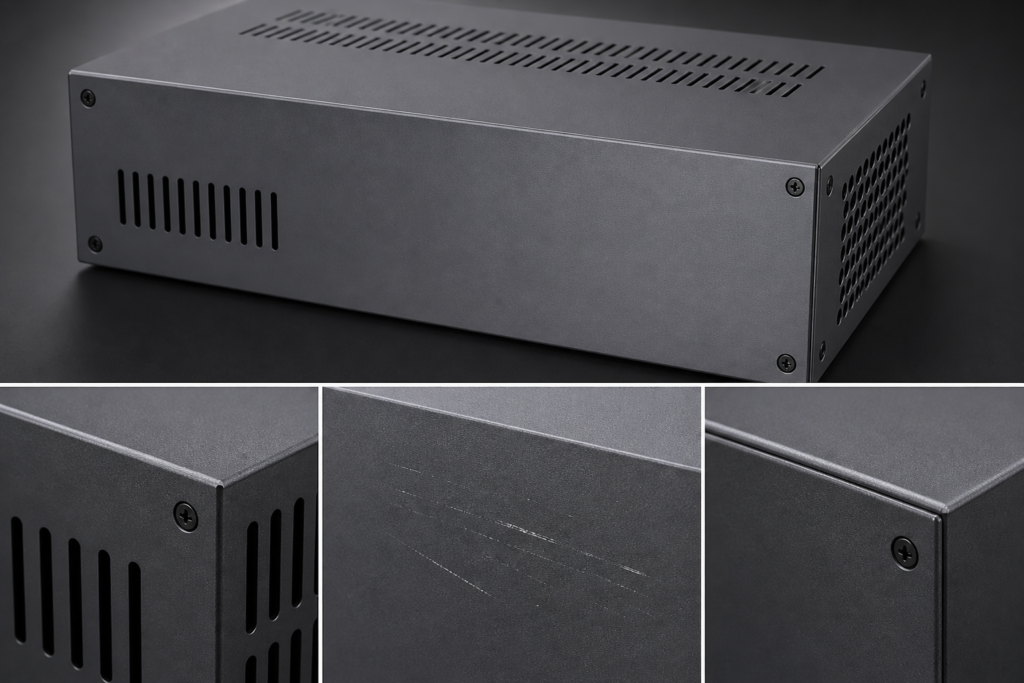 Scratches on Amplifier Cases