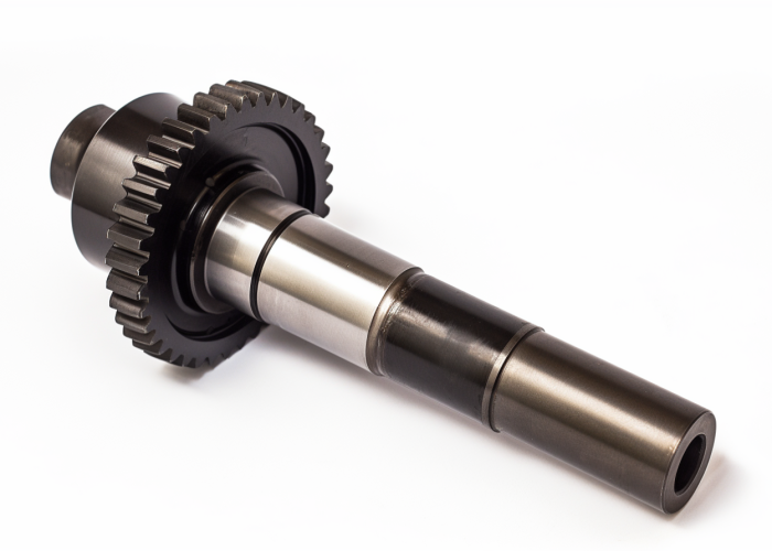 LONG GEAR SHAFT. CASE HARDENING