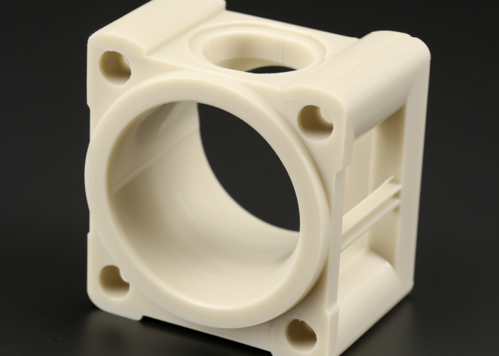 NYLON OFF WHITE, SQUARE MILLING PART