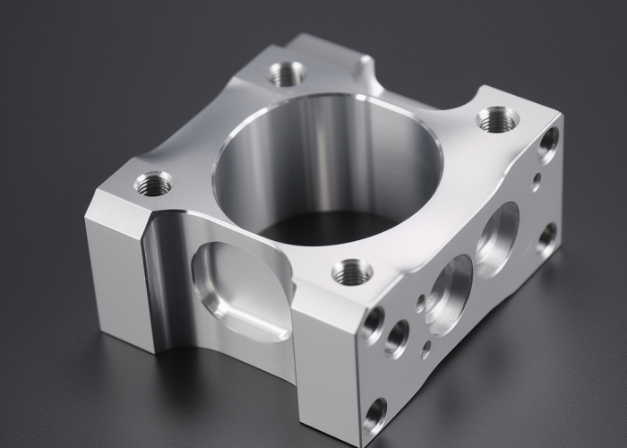 Square aluminum part
