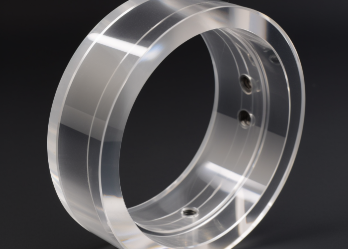 acrylic round part