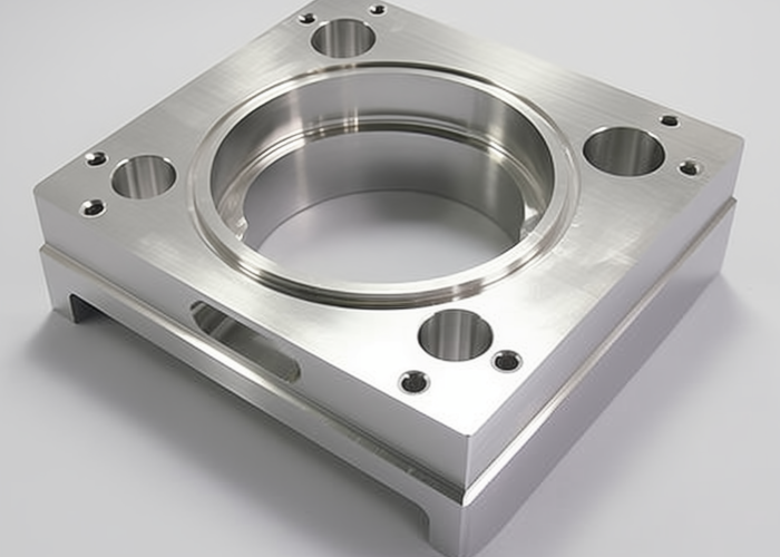 aluminum complex parts, square plate