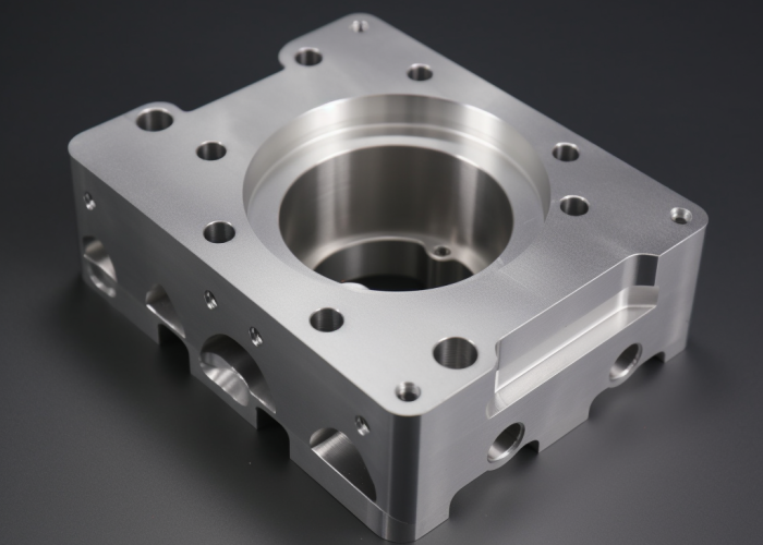 aluminum milling part, square