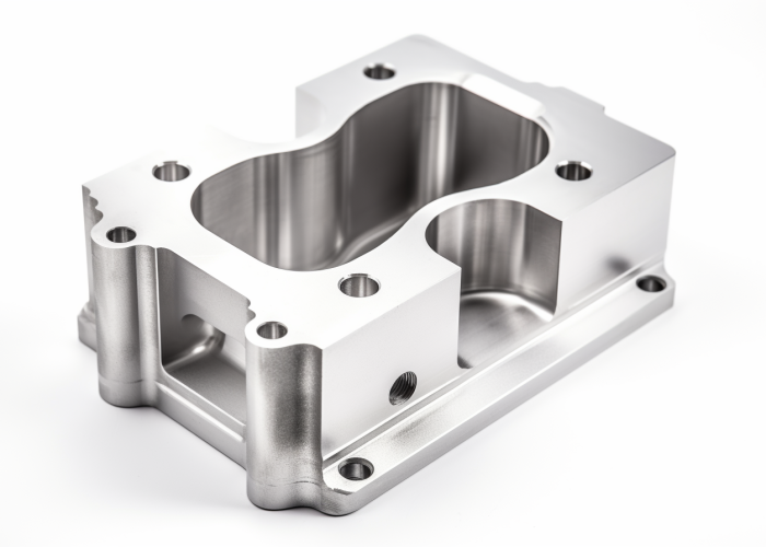 aluminum support base, milling