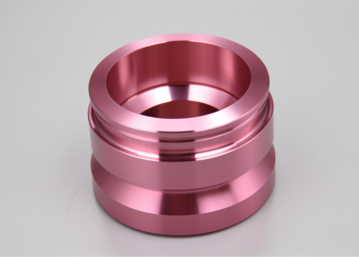 anodized aluminum end cap