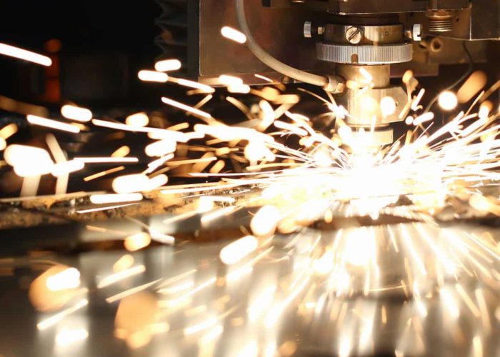 laser processing on metal