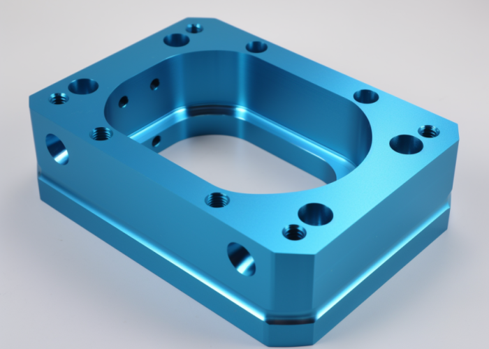 blue anodizing base cap