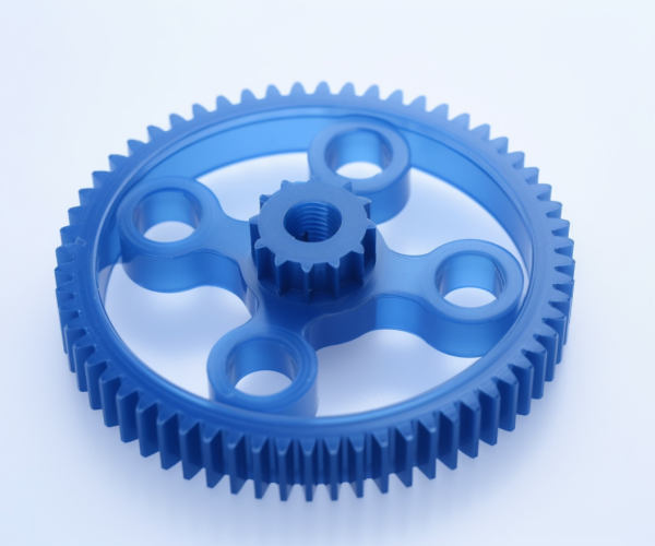 blue injection gear, spur, transmission gear