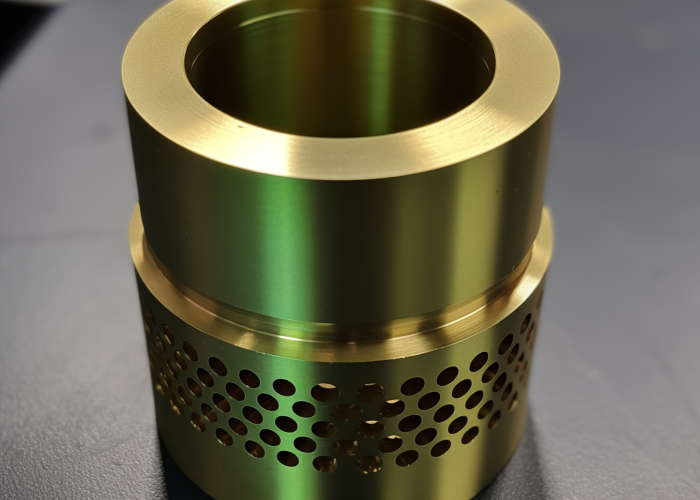 brass alloy milling part, support housing