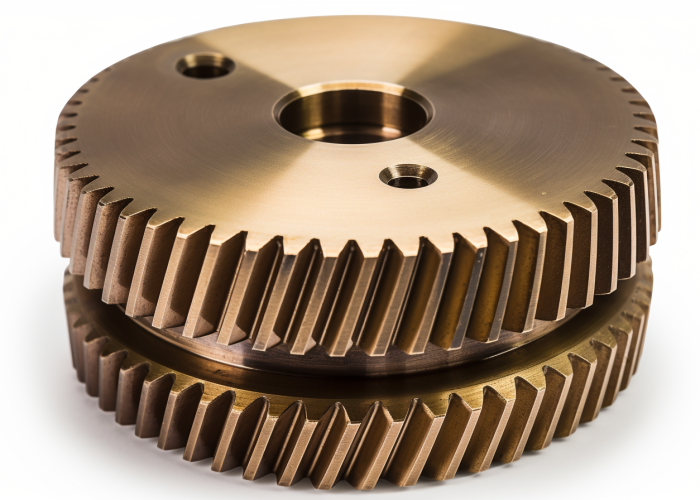 bronze helical gear, motor part