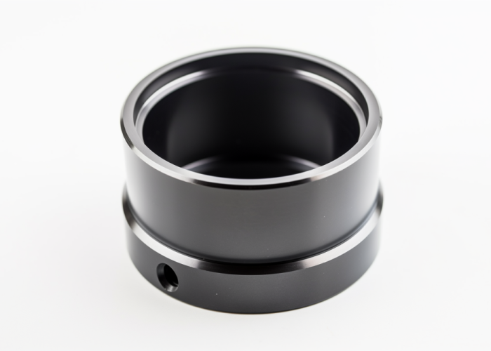 bushing, black, turning part