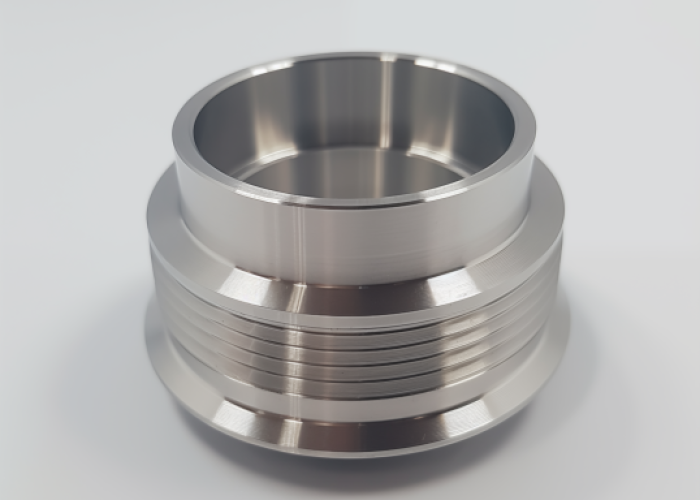 cylindrical metal shell , nickel plated brass