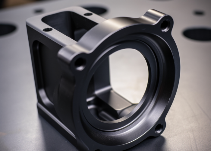 electric motor housing with the top off