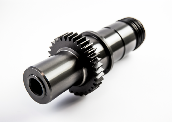 gear shaft, metal. spur type