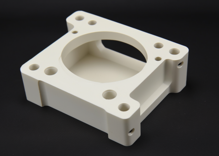 mounting plate, base, pom, white