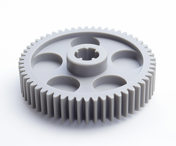 plastic pom spur gear, transmission type