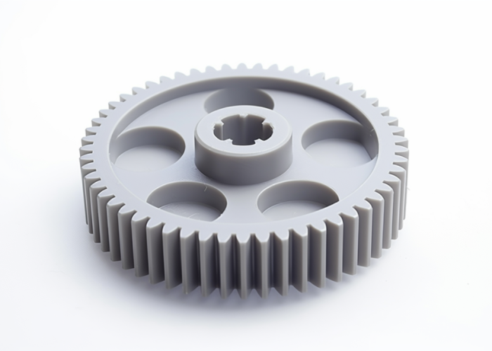 plastic pom spur gear, transmission type