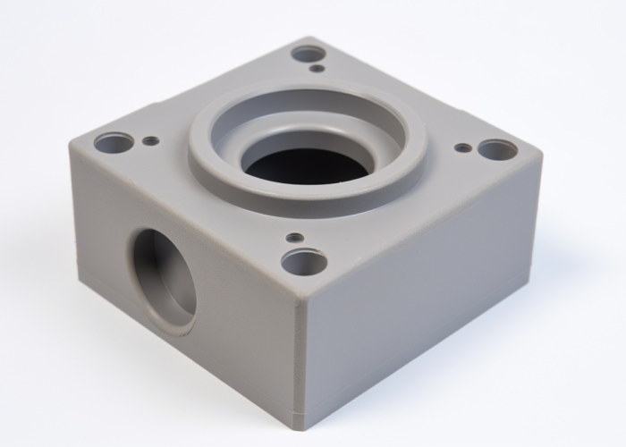 pom, grey, motor bike part