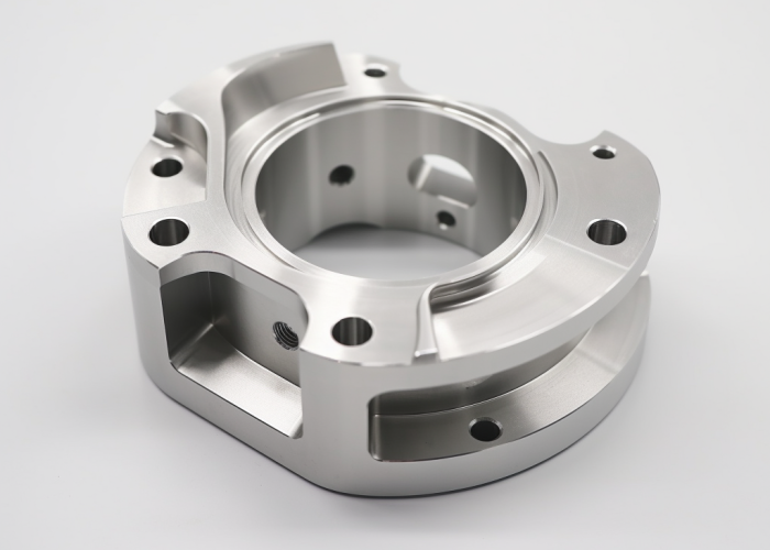 round size aluminum turning part